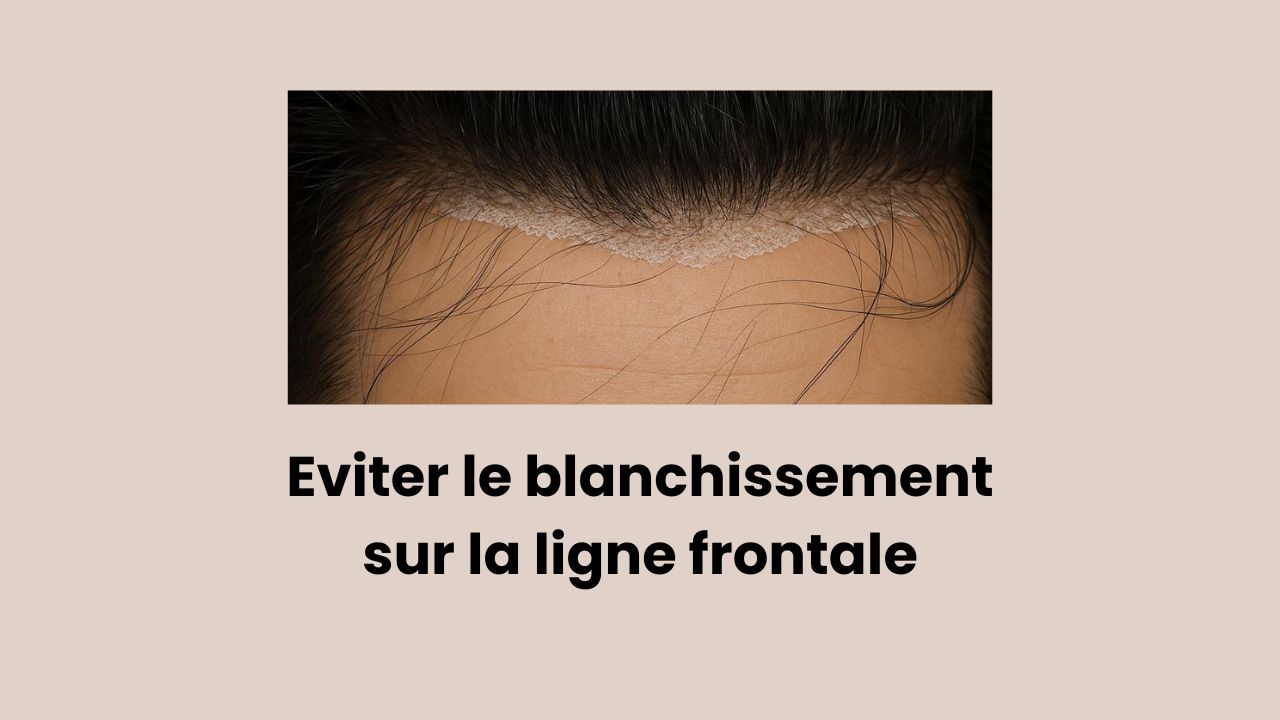 Prothèse capillaire : gérer le décollement de la ligne frontale en période estivale