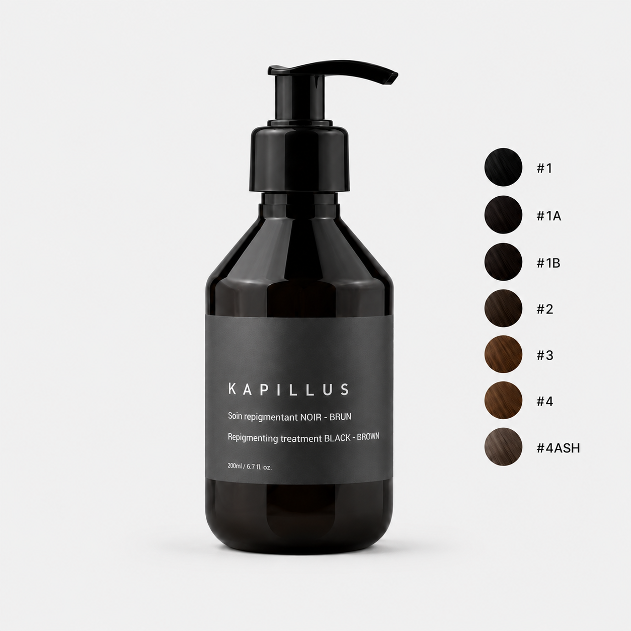 Soin pigmentant pour prothèse capillaire