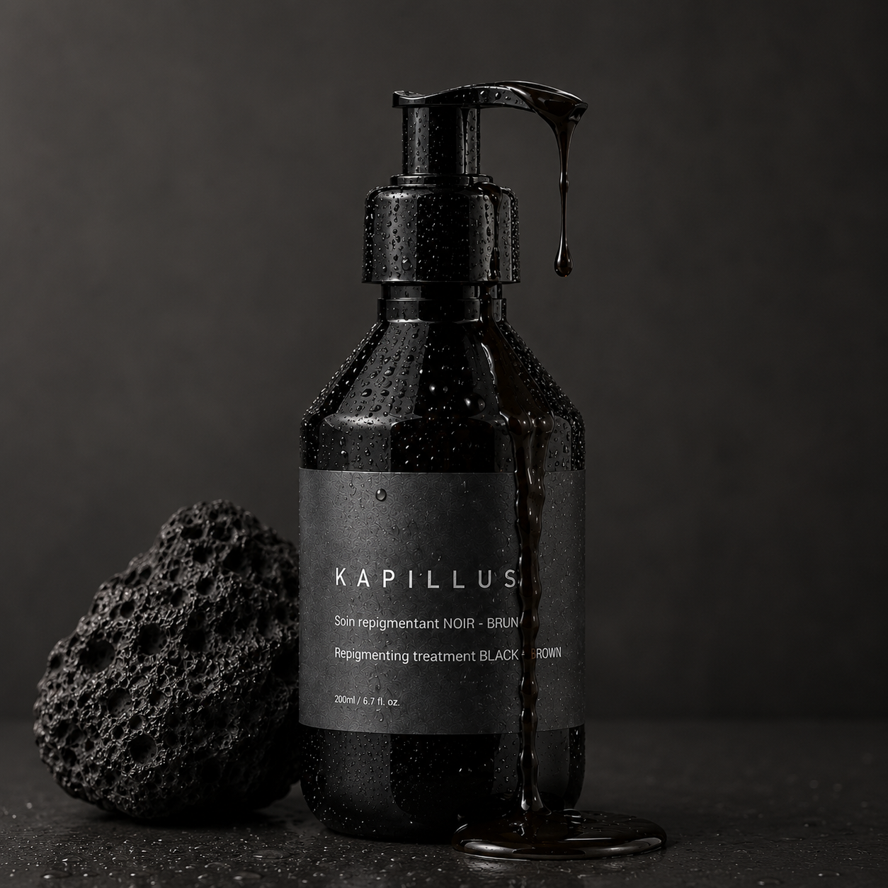 Soin pigmentant prothèse capillaire